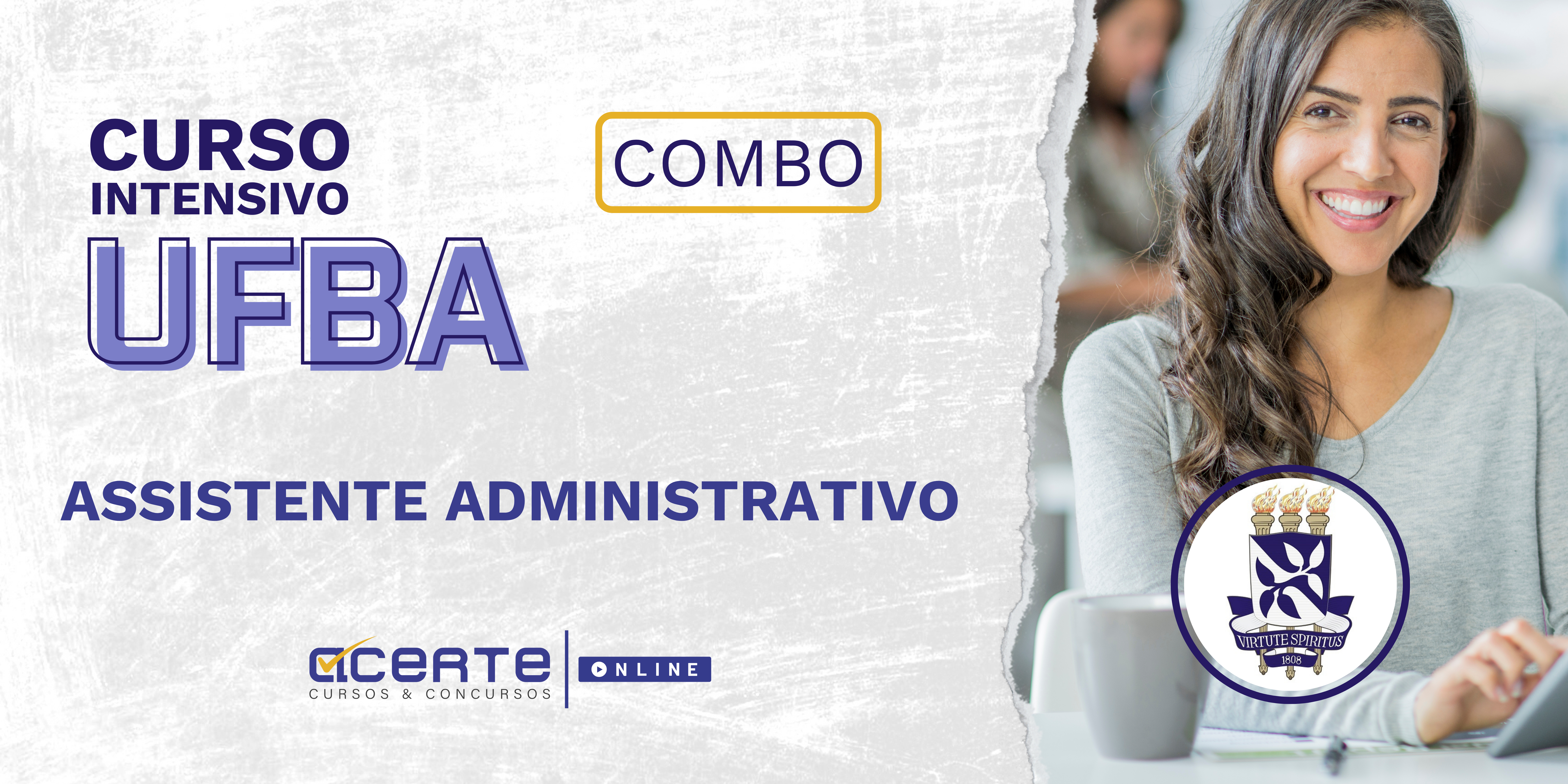 UFBA COMBO - Assistente em Administração - Edital Publicado - ONLINE