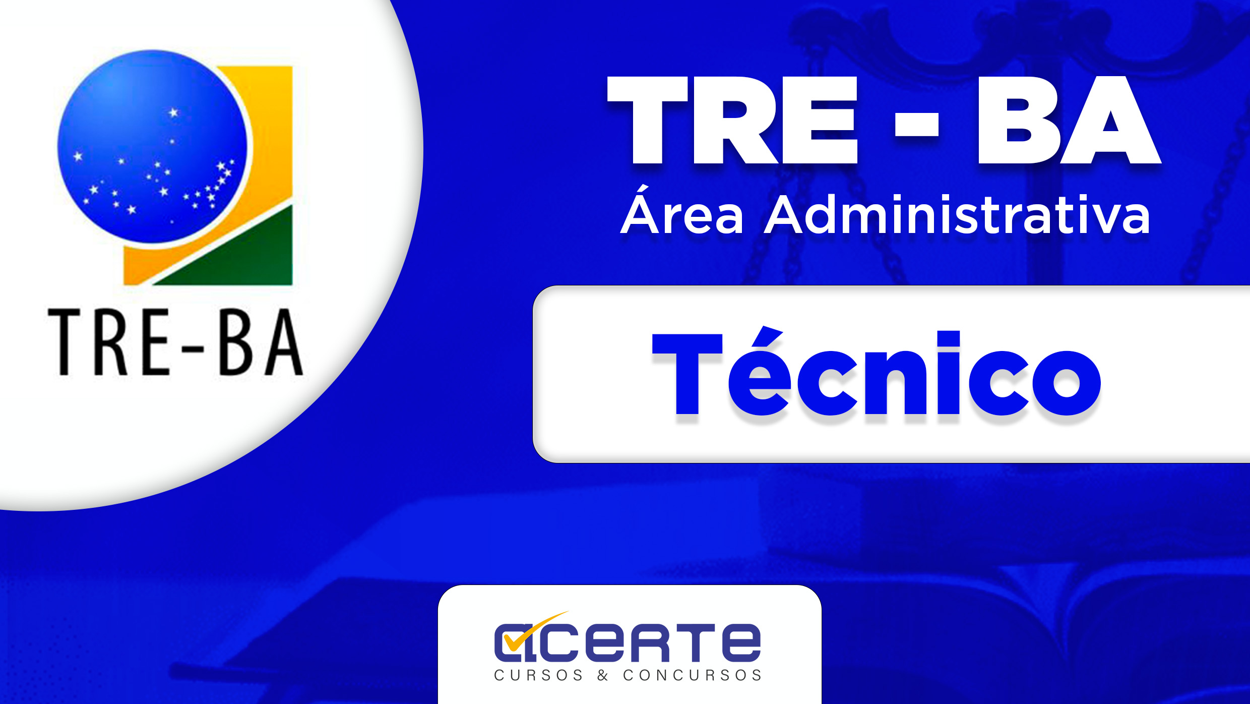 TRE - BA - Técnico - Área Administrativa - Online 