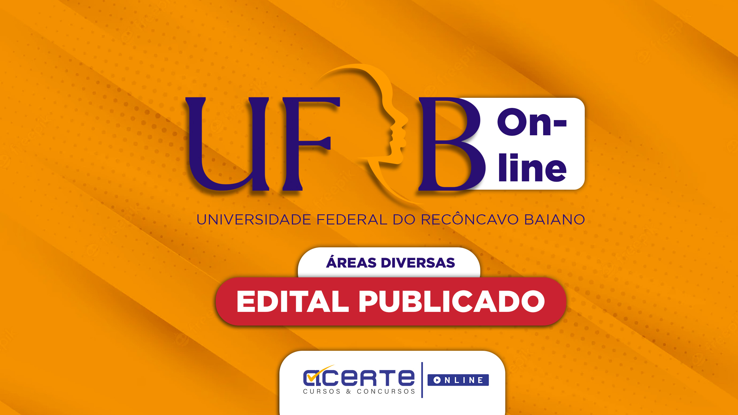 UFRB - Áreas Diversas - Online - Edital Publicado