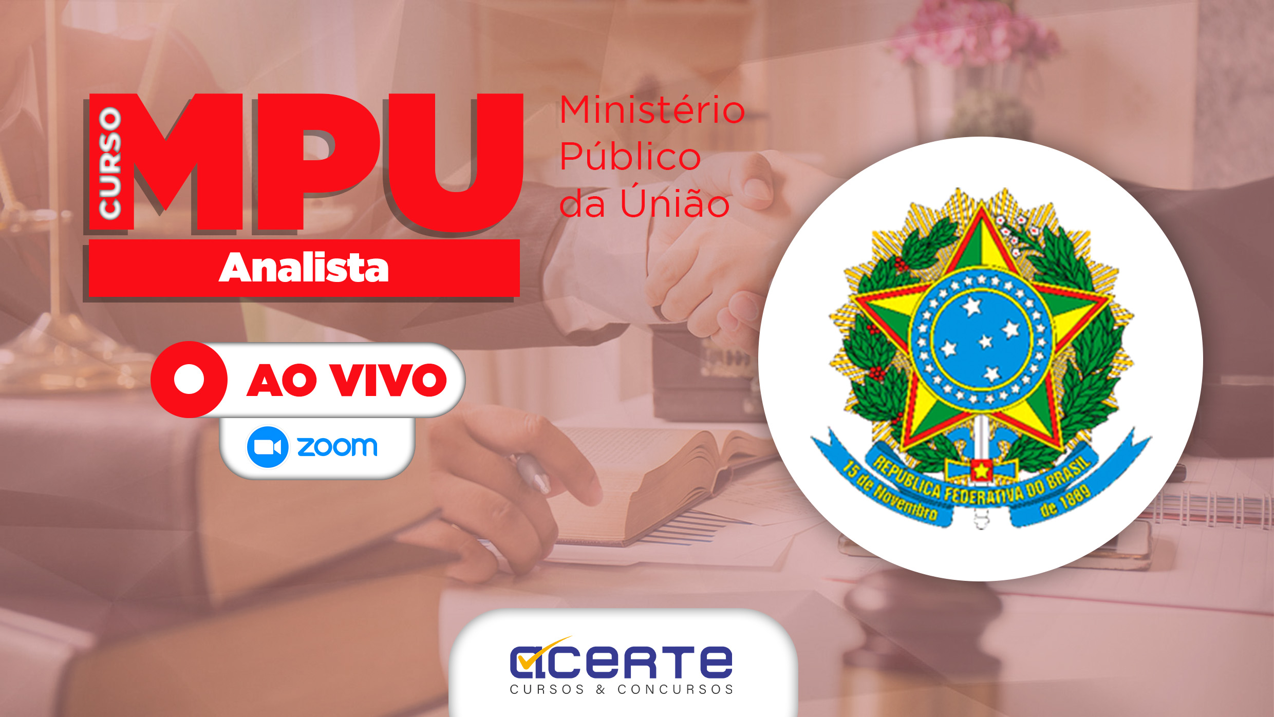 MPU - Ministério Público da União - Analista - AO VIVO