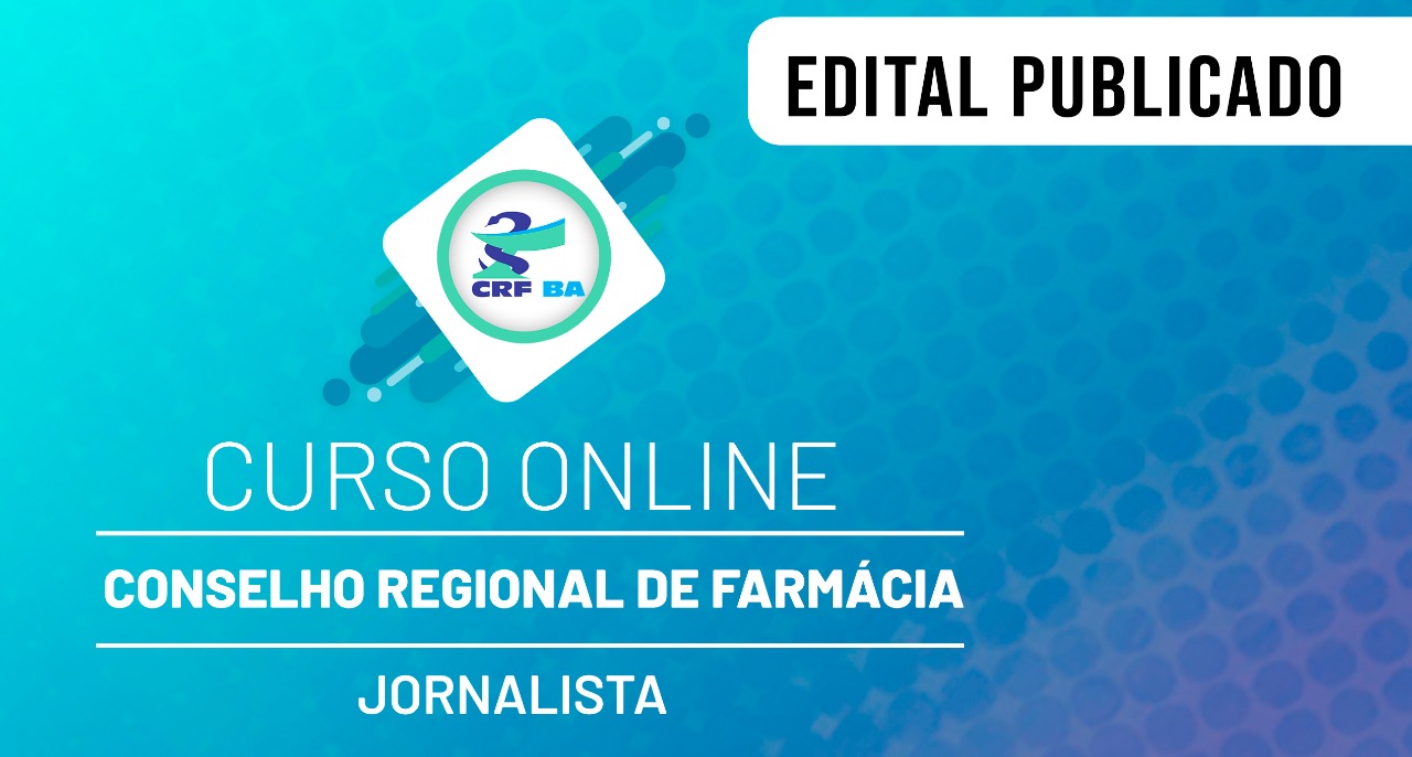 CRF - Conselho Regional de Farmácia - Nível Superior - Jornalista