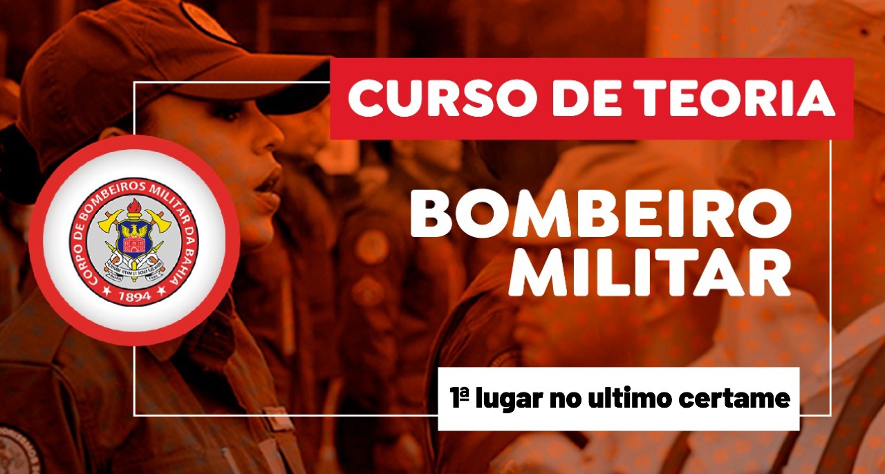BOMBEIRO MILITAR - ONLINE - Edital Publicado