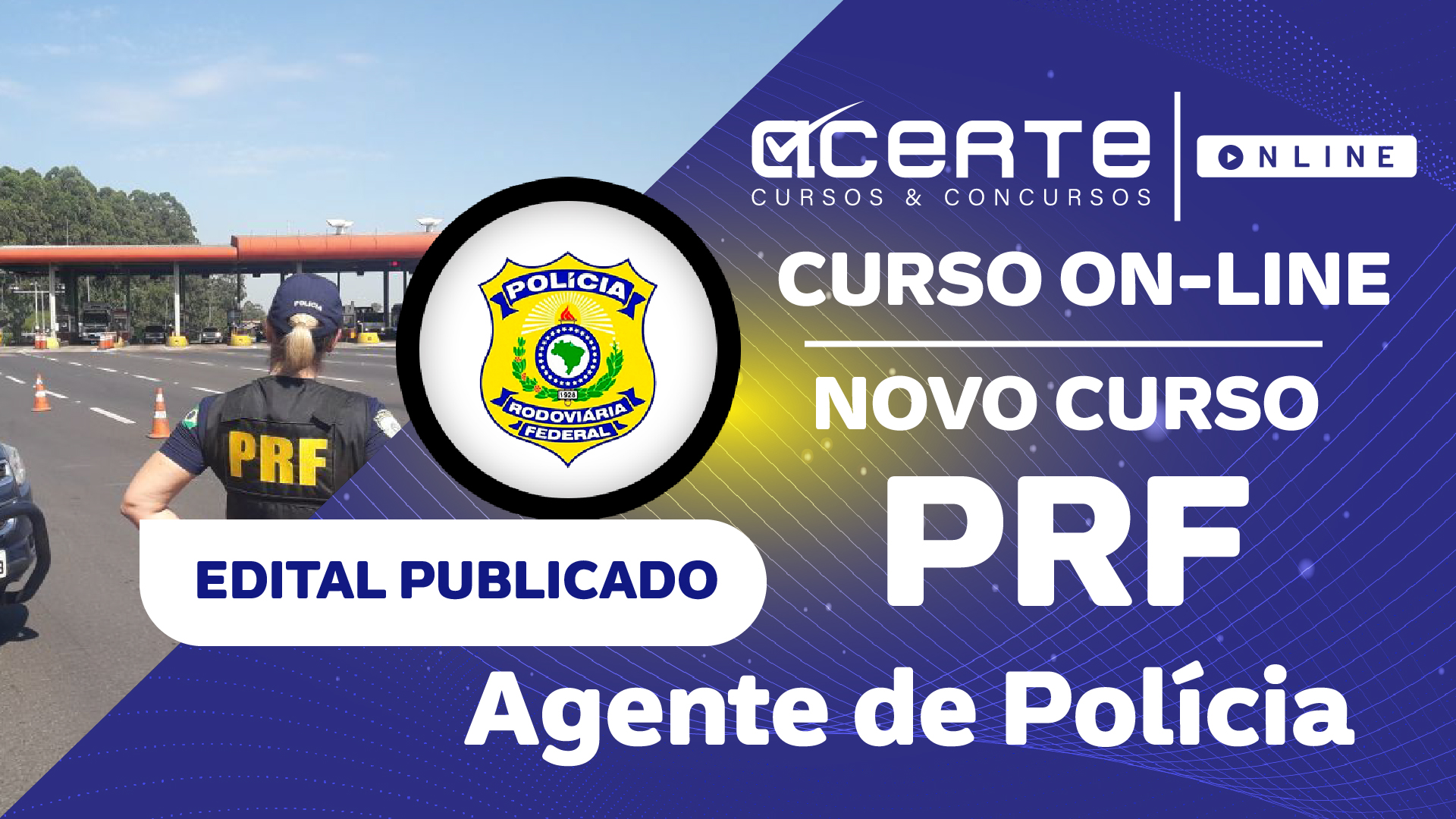 PRF - Pacote - Agente de Polícia - Online
